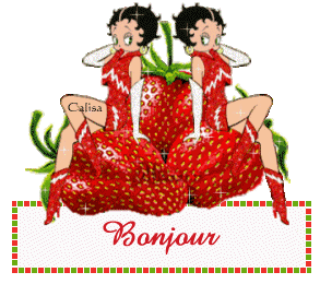 Gif animé bonjour